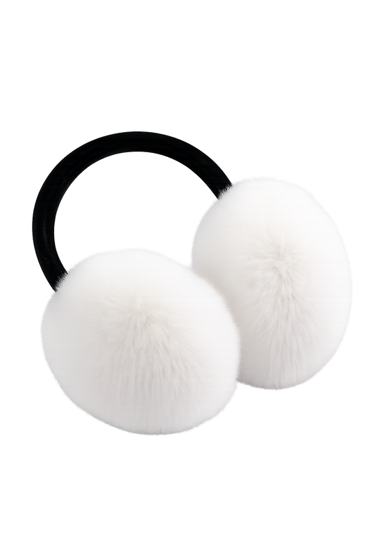 MyFleecy plush earmuffs for cold winter days