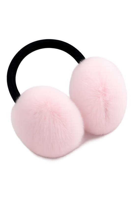 Plush MyFleecy earmuffs in seasonal colors