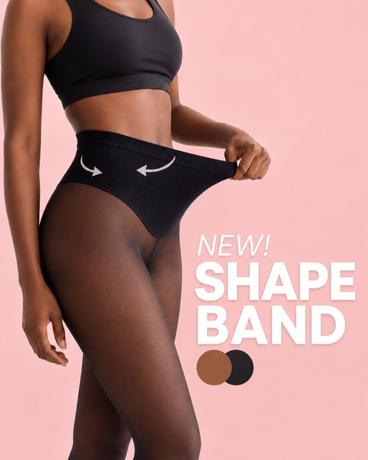 MyFleecy Originals | Fleece Lined Tights With Slimming Band