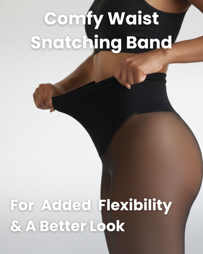 Viral MyFleecy Magic Tights With Slimming Band