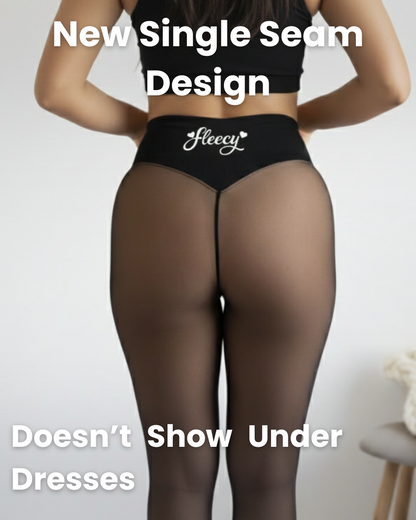 Viral MyFleecy Magic Tights With Slimming Band